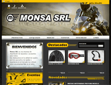 Tablet Screenshot of monsa-srl.com.ar